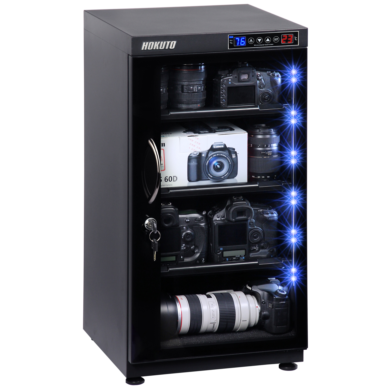 HOKUTO HOKUTO 防湿庫・ドライボックス HSシリーズ容量25L HS-25L HS