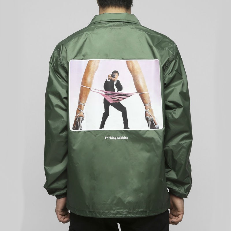 FR2 エフアールツー Spy Nylon Coach Jacket ナイロンコーチジャケット