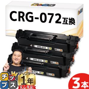 インクのチップス CRG-072 キヤノン互換 Canon トナーカートリッジ072