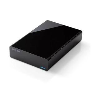 エレコム ELD-HTV060UBK 外付けハードディスク 6TB ラバーフット付