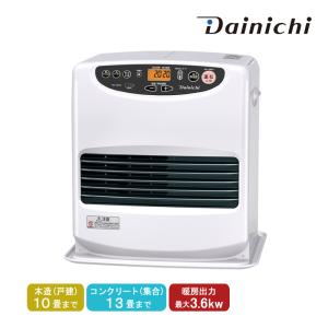 ダイニチ（Dainichi） 石油ファンヒーター FW-3625L-W ムーンホワイト