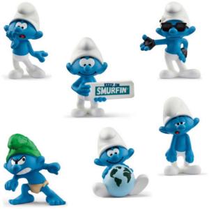 SMURF スマーフ 20746 〜 20753 2013年発売 お祝いシリーズ 全8種