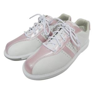 ABS ボウリング シューズ S-380 ホワイト・ピンク アメリカン サービス