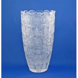 ボヘミアングラス 500PKカット 花瓶（フラワーベース） : コリーネ