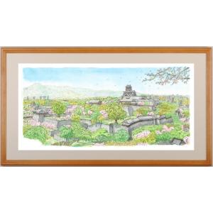 パリ 風景画 絵画 ノートルダム寺院 セーヌ川 フランス 水彩画 石井清