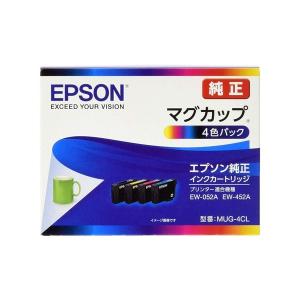 エプソン（EPSON） 純正品 インクカートリッジ マグカップシリーズ 4色