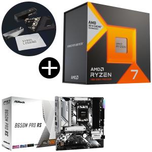 AMD Ryzen 7 9700X W/O Cooler WOF (8C/16T 3.8GHz 65W) CPU + ASRock