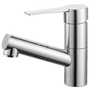 SANEI K37531EJV-MDP 三栄水栓 シングルスプレー混合栓（洗髪用