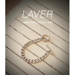 LAVER（ラバー） ： 15MM CABLE CHAIN T BAR ： LAVER-NO-2[コンパクト