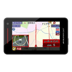 SUPER CAT Yupiteru LS320 レーザー＆レーダー探知機 : オートバックス