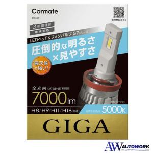 カーメイト GIGA 車用 LEDヘッドライト S7シリーズ 5000K 【 車検対応