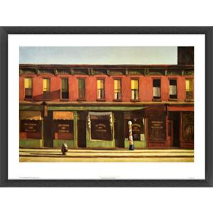 ナイトホークス 【Nighthawks 1942】（エドワード ホッパー） 額装品