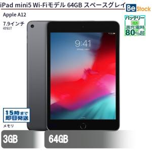 iPad mini (中古良品) Wi-Fiモデル Apple 第5世代 Wi-Fi 64GB シルバー