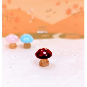 ガラス細工 赤とんぼ2匹 ミニチュア 雑貨 置物 小物 虫 秋 : きたの