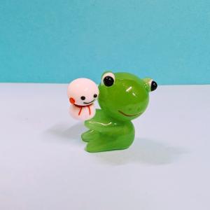 ガラス細工 12支だるまセット ミニチュア 雑貨 置物 小物 干支 ダルマ