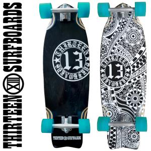 SUMMER SALE】スケートボード スケボー 13SURF 13SURFBOARDS ミニ