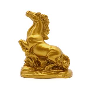 令和8年の縁起干支 午(うま) 馬の置物 繁栄(中) 高岡銅器の縁起干支