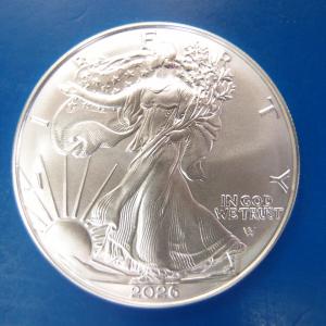 2026年】イーグル銀貨1オンス 新品未使用 純銀 1オンス : Gold Tohki
