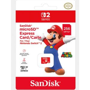 Nintendo Switch SanDisk microSD Express Card 256GB for 2 : アップ