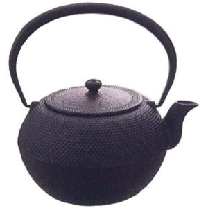 及源鋳造 及源 鋳造 南部鉄器 まろみアラレ 鉄瓶 1L H-171 OIGEN 送料