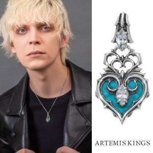 ハート ネックレス メンズ シルバー フルール ド リス ブランド