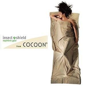 cocoon（コクーン） Insect shield ICT92 サファリトラベルシーツ