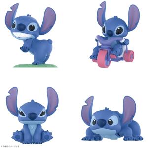 スティッチ トレイン 汽車 プルバックカー フィギュア ディズニー