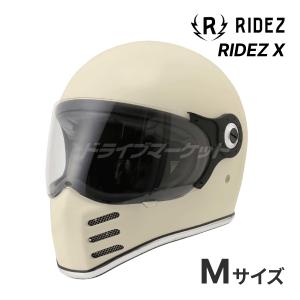 RIDEZ RIDEZ X オフホワイト Lサイズ(59-60cm未満) フルフェイス