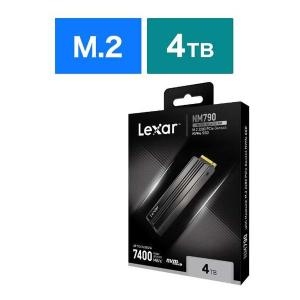 平行輸入品】Lexar NM790 SSD 2TB PCIe Gen4 NVMe M.2 2280 内蔵