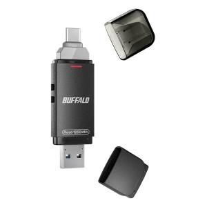 BUFFALO（バッファロー） ポータブルSSD SSD-SDH1.0U3BA/D [USB3.2