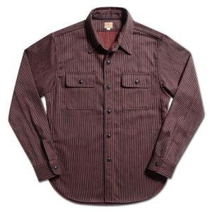 DELUXEWARE（デラックスウエア） HV-01 HICKORY NEL SHIRT ヒッコリー