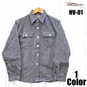 DELUXEWARE（デラックスウエア） ネルシャツ 長袖シャツ HICKORY NEL