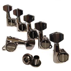 ゴトー ギター ペグ GOTOH SG301 MG 04 CK(コスモブラック) L3R3