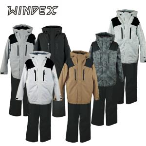 ウインデックス windex メンズ スキーウェア 上下セット WS-6802