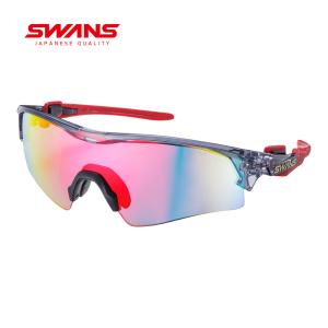 SWANS（スワンズ） サングラス FO-3501 BK ブラック レッドシャドー