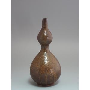 備前窯変耳付花入 岡田輝造 共箱 : 茶道具商 越中屋 - 通販 - Yahoo