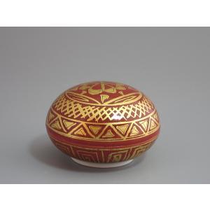 色絵ぶりぶり香合 橋本城岳造 共箱 : 茶道具商 越中屋 - 通販 - Yahoo