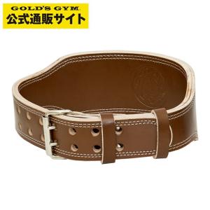 ゴールドジム（GOLD'S GYM） パワーベルト (ダブルピン) G3352 GOLD