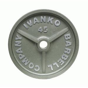 日本総代理店 Φ50mm 10kg バーベルプレート IVANKO イヴァンコ