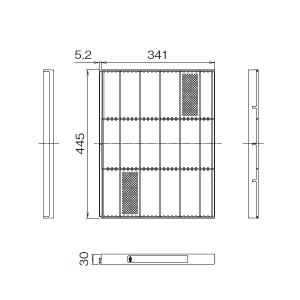 DAIKIN(ダイキン) 純正別売品 ロングライフフィルター KAF631C80
