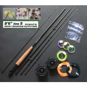 フライフィッシング 入門セット #1 フライロッド フライリール フライ