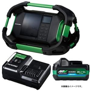 マキタ（makita） 充電式ラジオ MR001GZ 青 本体のみ 大型スピーカ×2