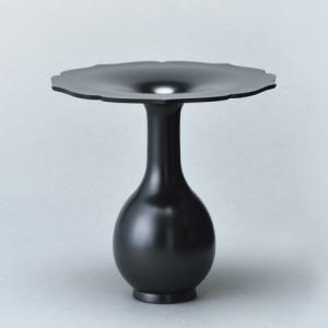 専好立華瓶(小角・耳付) 花器 花瓶 銅器 フラワーベース : フラワー