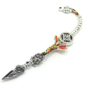 チベット密教 法具 プルパ 独鈷杵 ストラップ アクセサリー 金剛杵