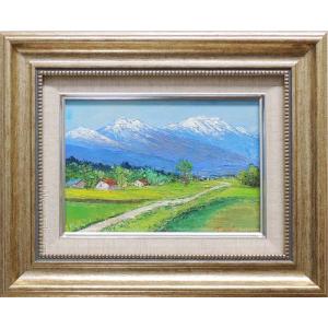 油絵 加藤芳雄 号4万8千円 『カッパ橋』 油彩画 絵画 風景画 全国送料