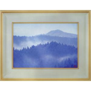 東山魁夷 『朝雲（ちょううん)ー吉野ー』 岩絵具方式複製画 : 内田画廊