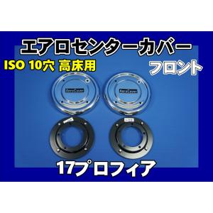 17スーパーグレート リア10穴用 エアロセンターカバー左右セットISO