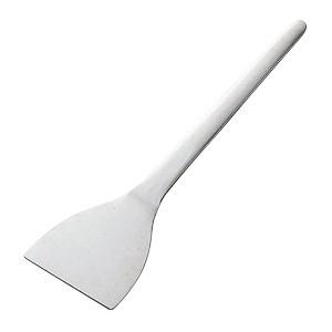 もんじゃ焼き用ヘラ ステンレス製 文字へら 厚口 大 鉄板焼き もんじゃ