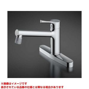 TOTO 【TKS05303J】 《KJK》 台付シングル混合水栓（エコシングル