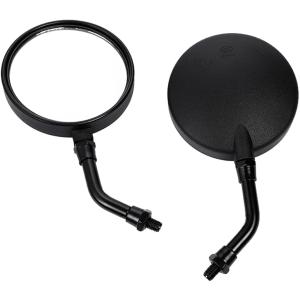 バイク ミラー ショート 汎用 左右2本セット 10mm 正ネジ Z2タイプ